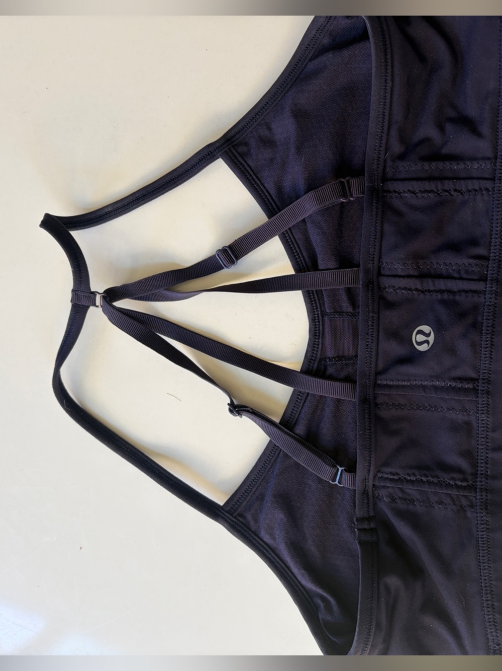 lululemon athletica navy Strappy Back Sports Bra